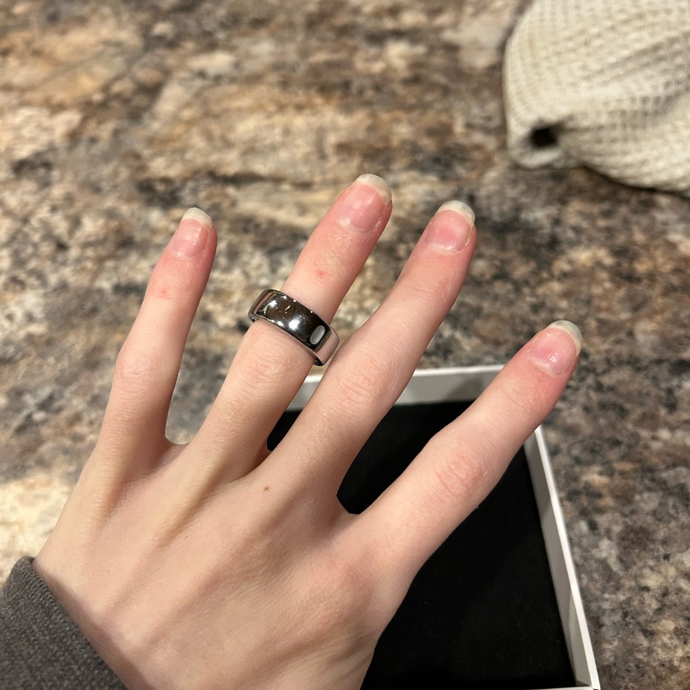 Oura Silver Ring
